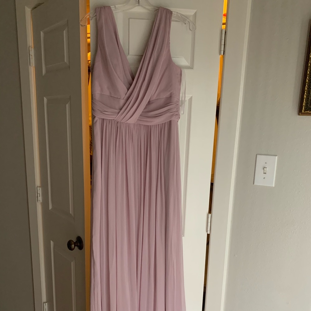 It's Suede Rose // Lux Chiffon // Dessy)